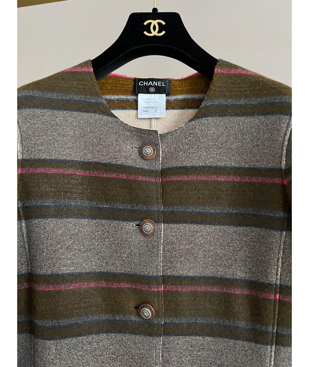 CHANEL Коричневый джемпер / свитер, фото 3