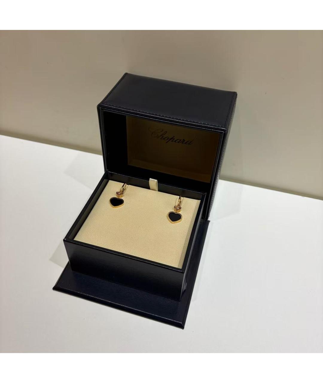 CHOPARD Золотые серьги из розового золота, фото 4