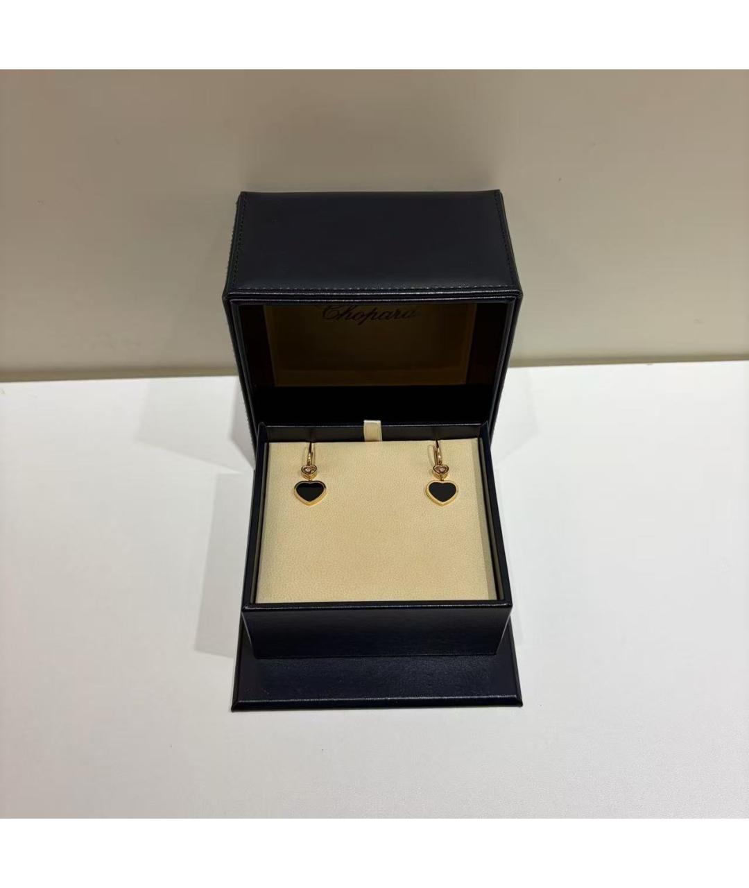 CHOPARD Золотые серьги из розового золота, фото 2