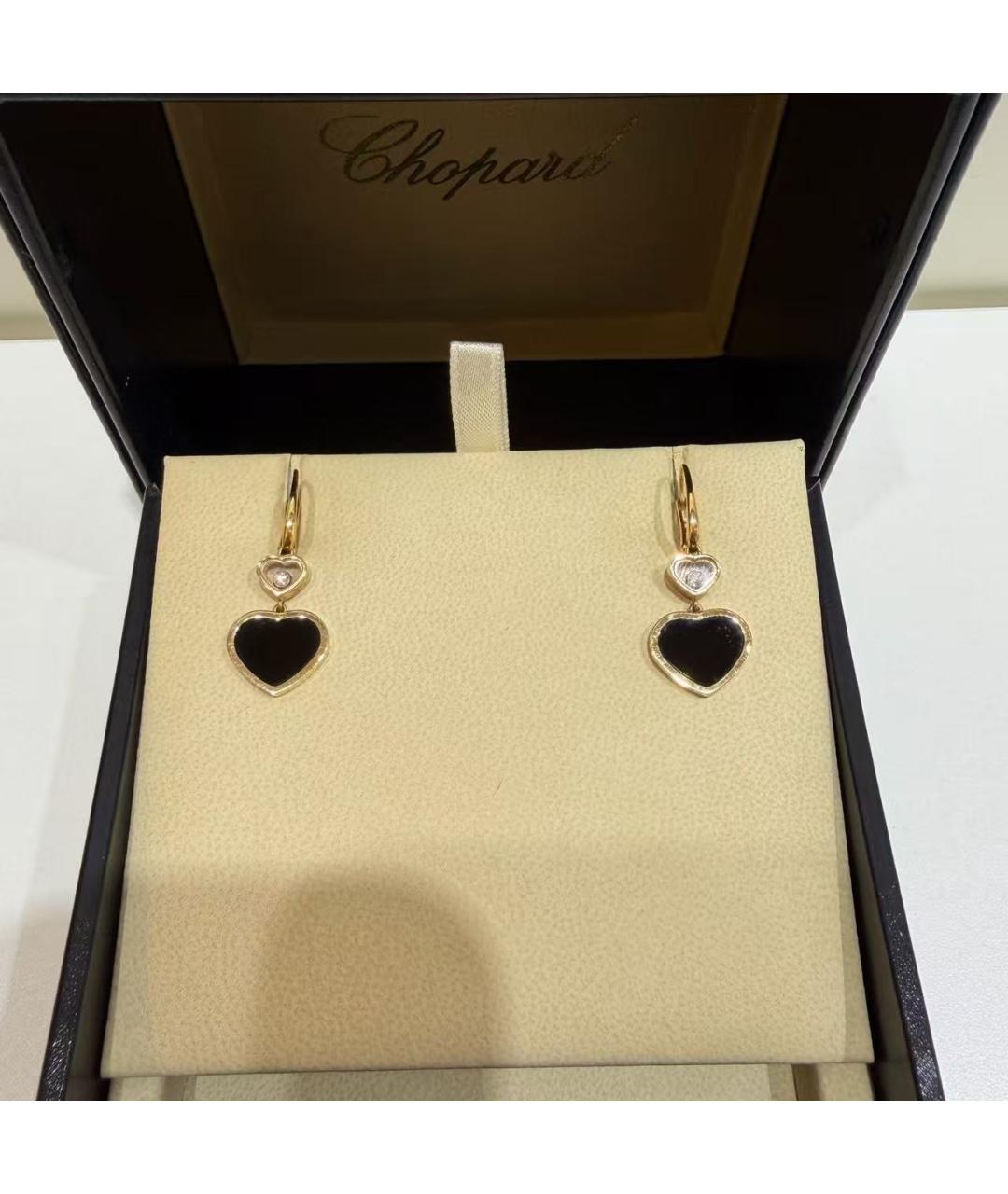 CHOPARD Золотые серьги из розового золота, фото 5