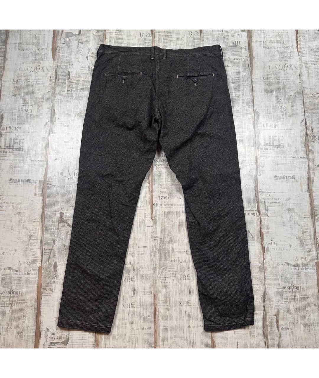 ICEBERG Коричневые хлопковые повседневные брюки, фото 4