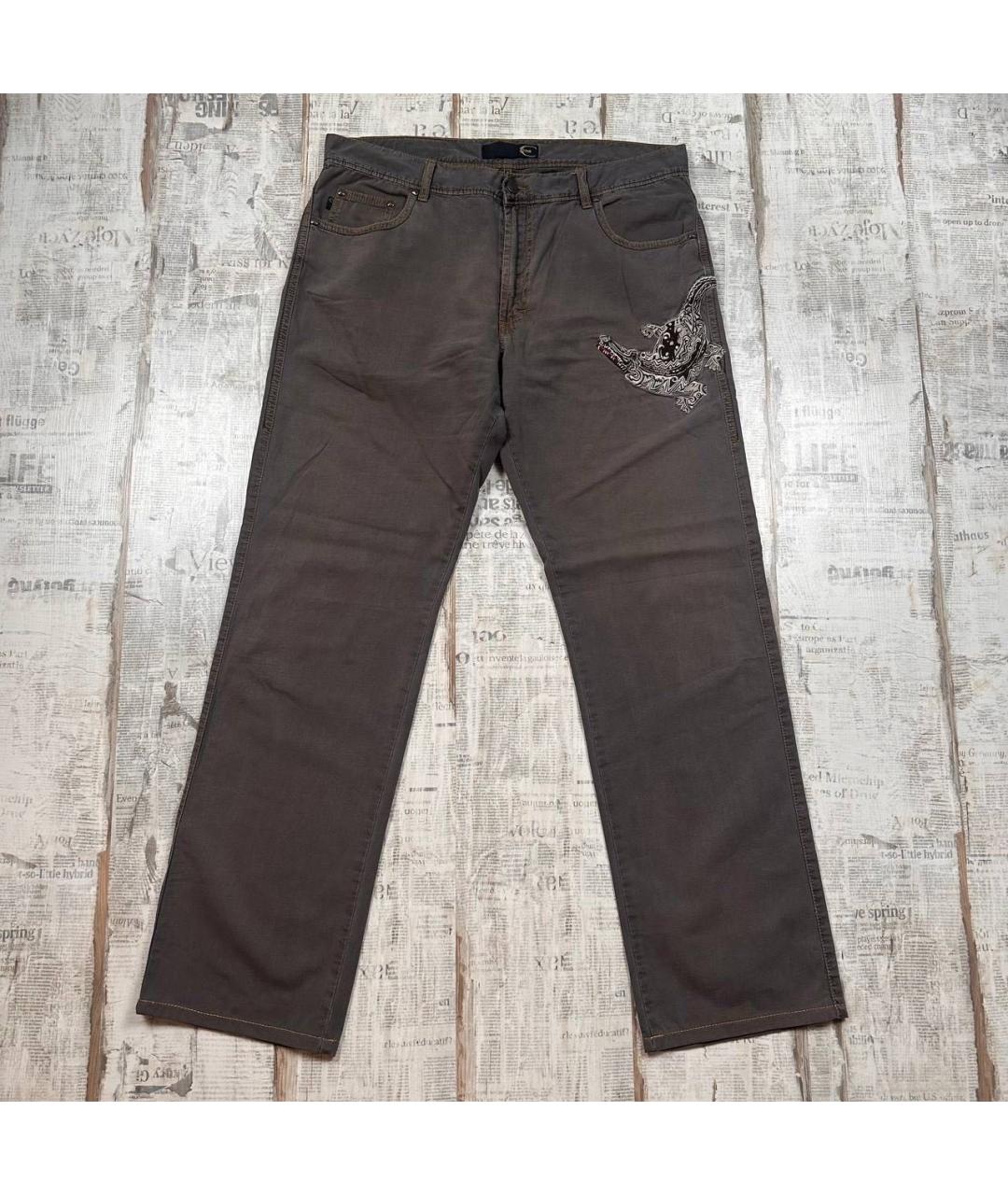 ROBERTO CAVALLI Мульти повседневные брюки, фото 8