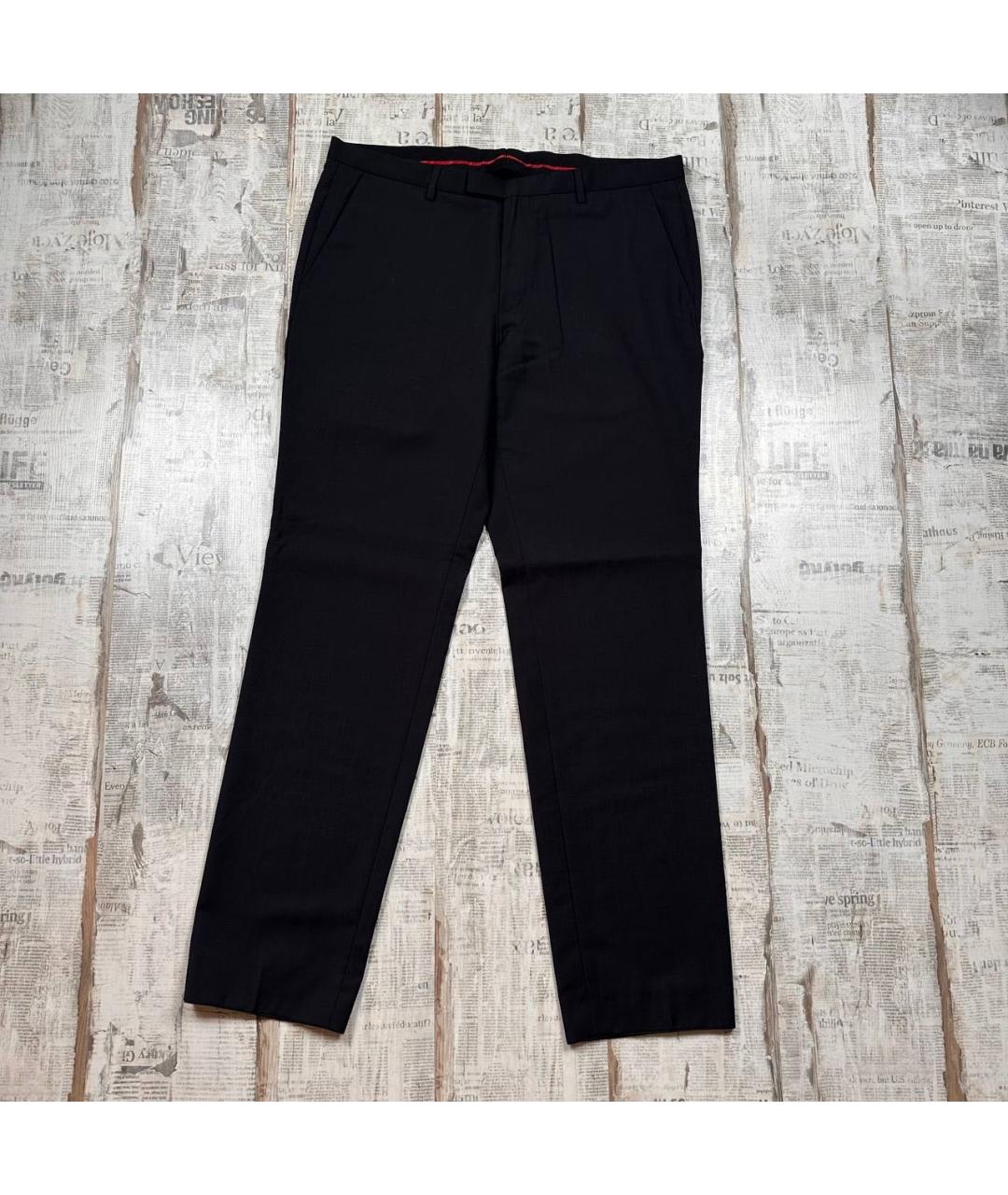 HUGO BOSS Черные классические брюки, фото 9