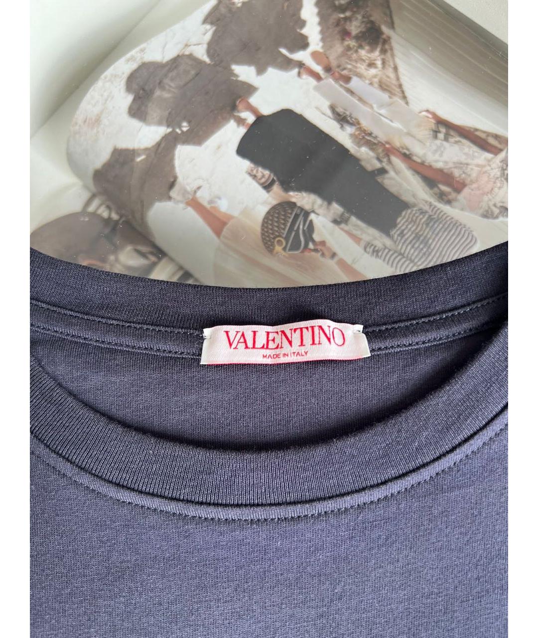 VALENTINO Черная футболка, фото 3