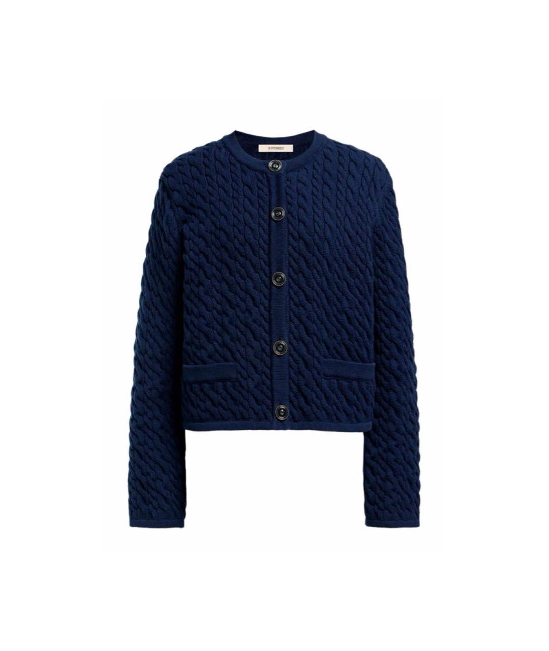 12 STOREEZ Темно-синий хлопковый костюм с юбками, фото 9