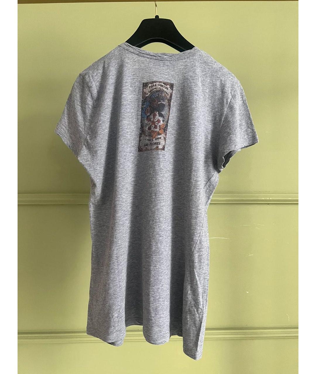 VALENTINO Серая футболка, фото 2