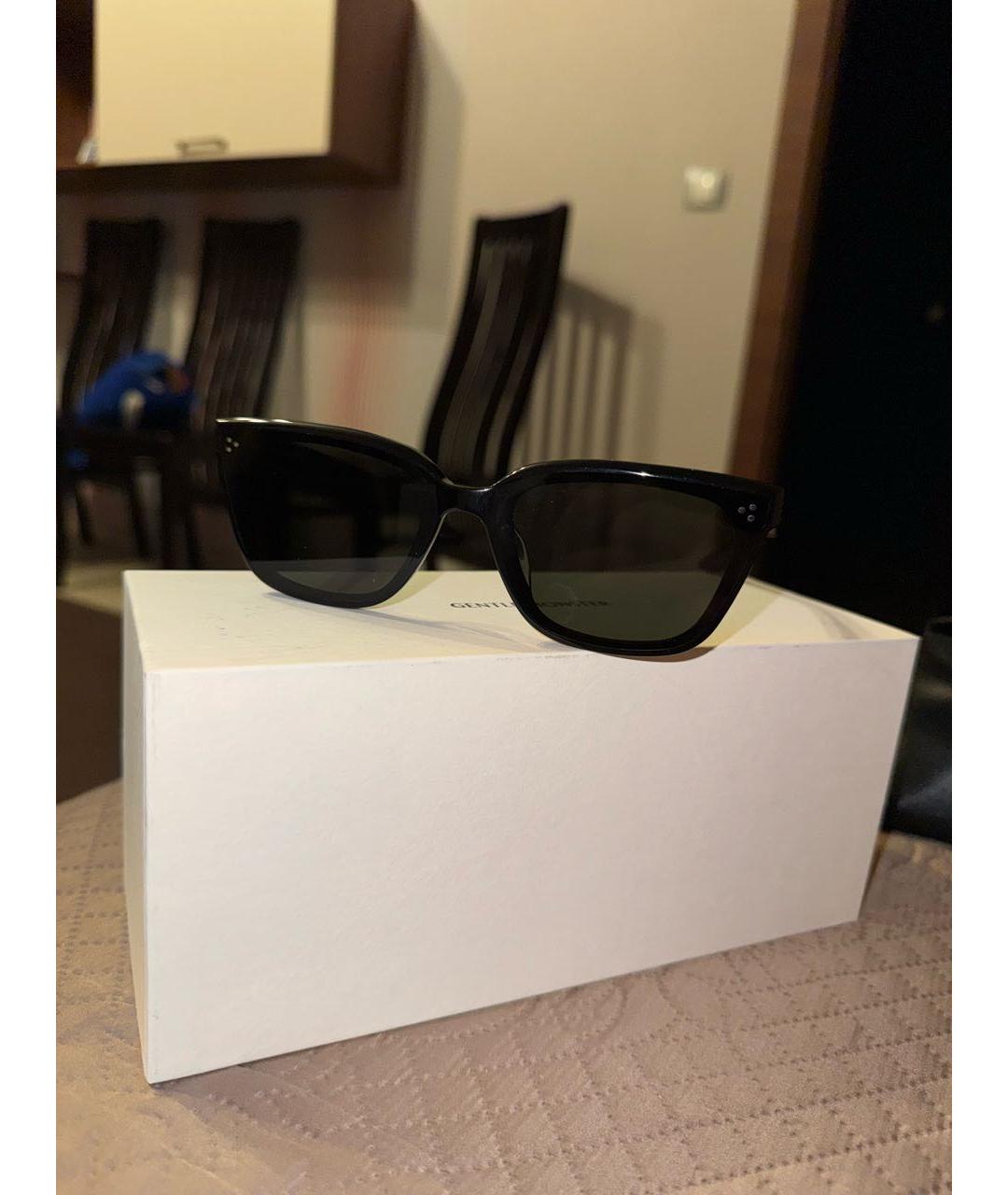 GENTLE MONSTER Черные пластиковые солнцезащитные очки, фото 6