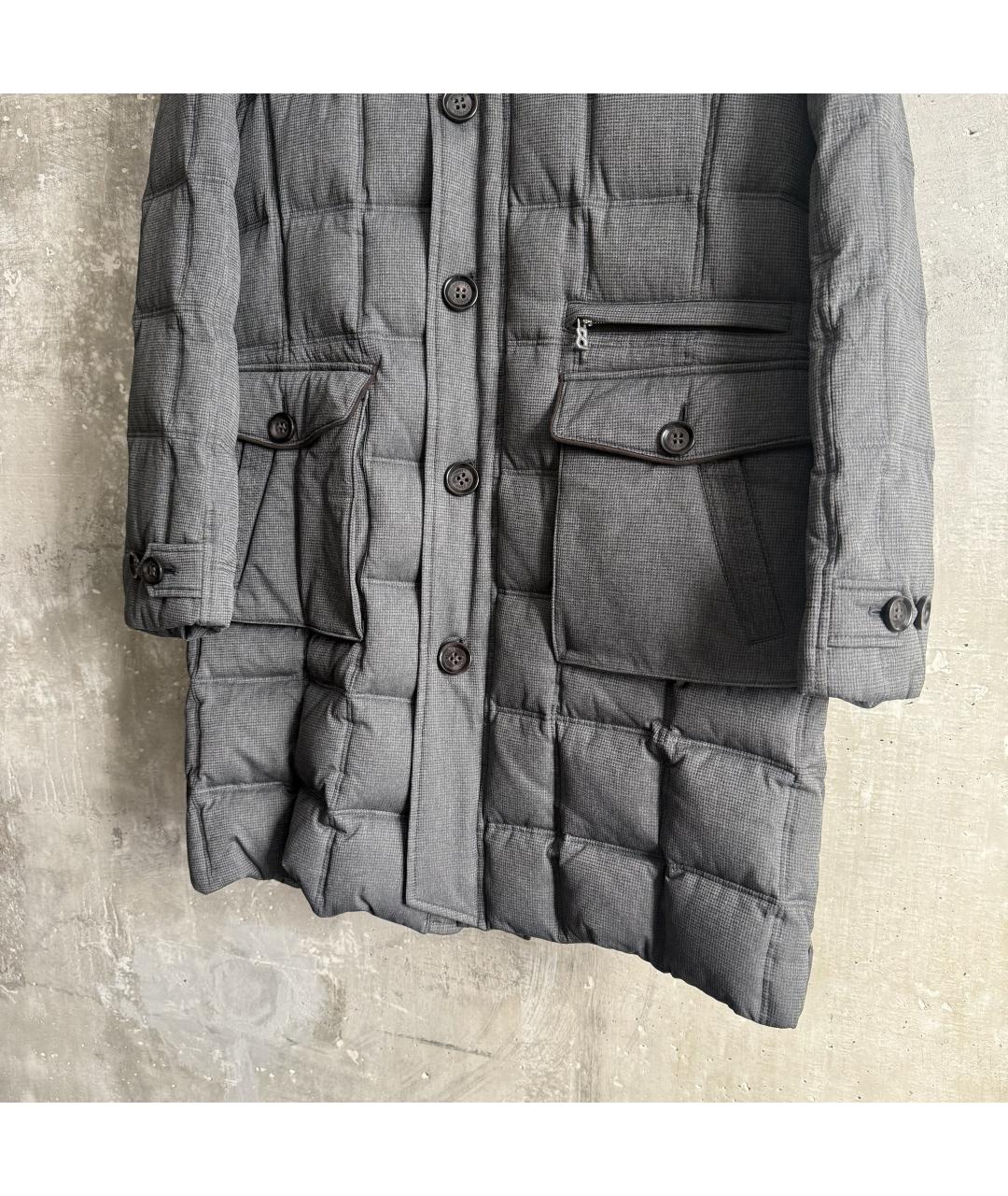 BOGNER Серый полиамидовый пуховик, фото 7