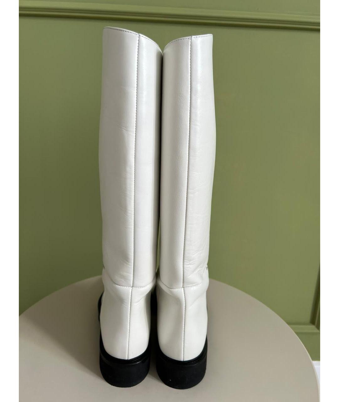 KHAITE Бежевые сапоги, фото 2