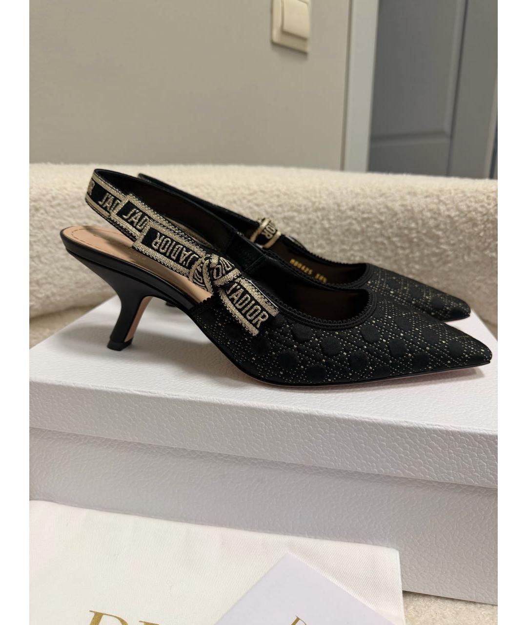 CHRISTIAN DIOR Черные туфли, фото 3