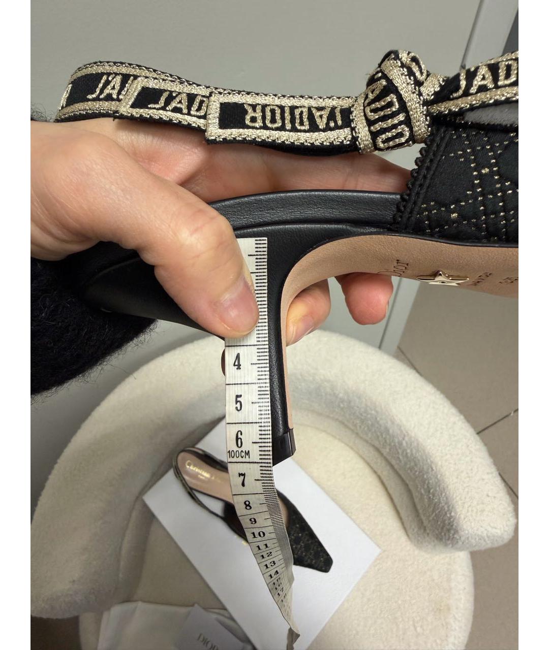 CHRISTIAN DIOR Черные туфли, фото 7