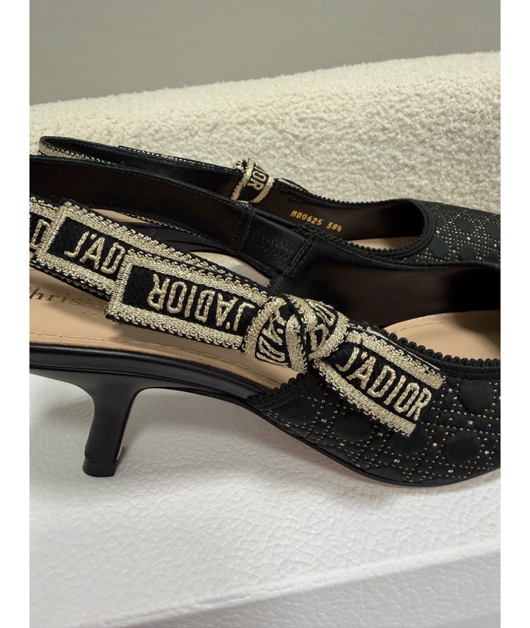 CHRISTIAN DIOR Черные туфли, фото 6