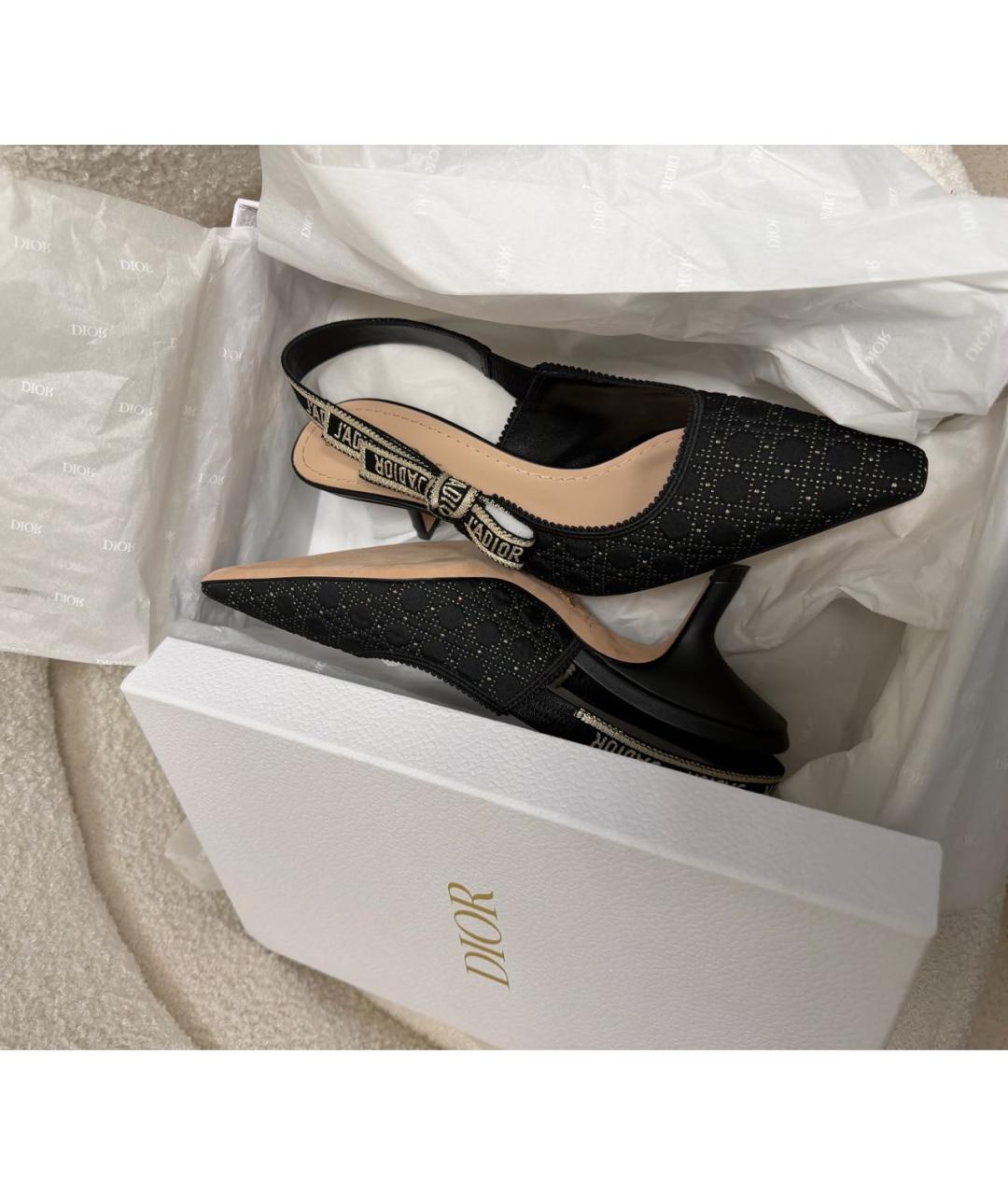 CHRISTIAN DIOR Черные туфли, фото 2