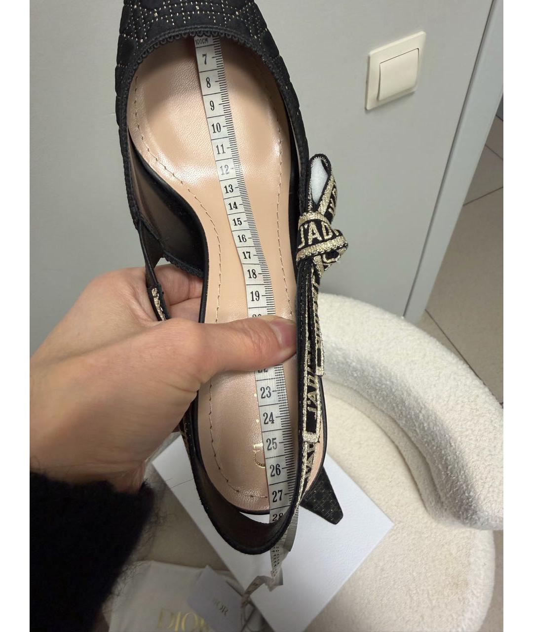 CHRISTIAN DIOR Черные туфли, фото 8