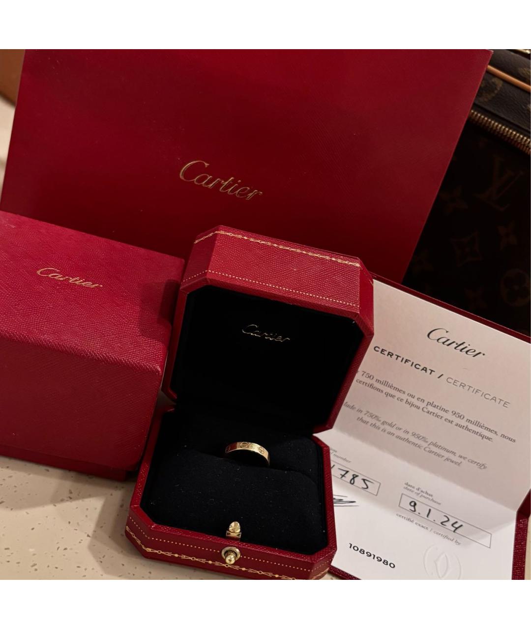 CARTIER Золотое кольцо из желтого золота, фото 5