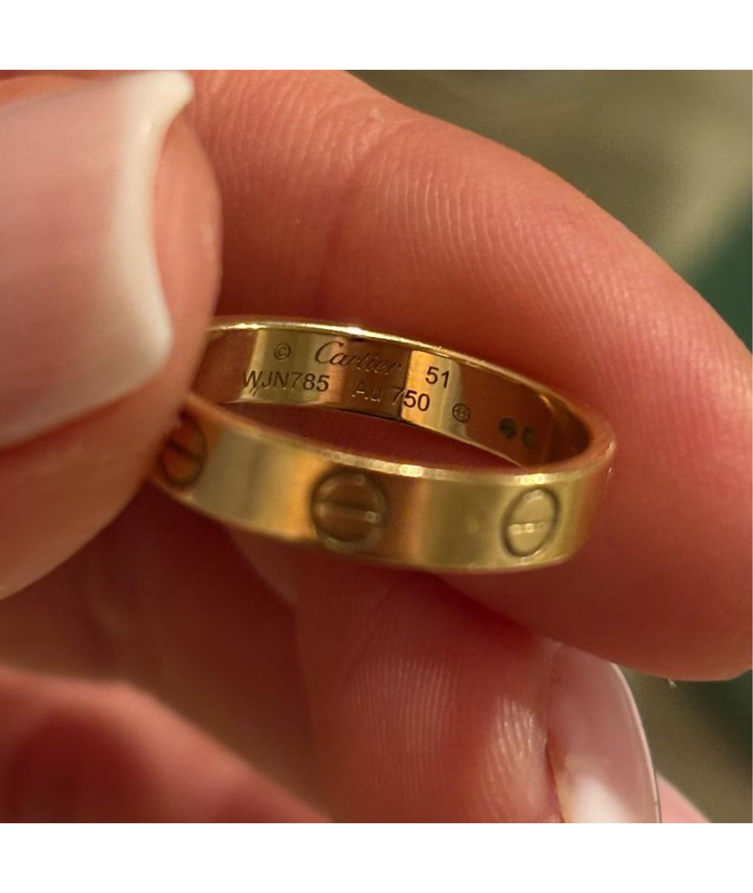 CARTIER Золотое кольцо из желтого золота, фото 2