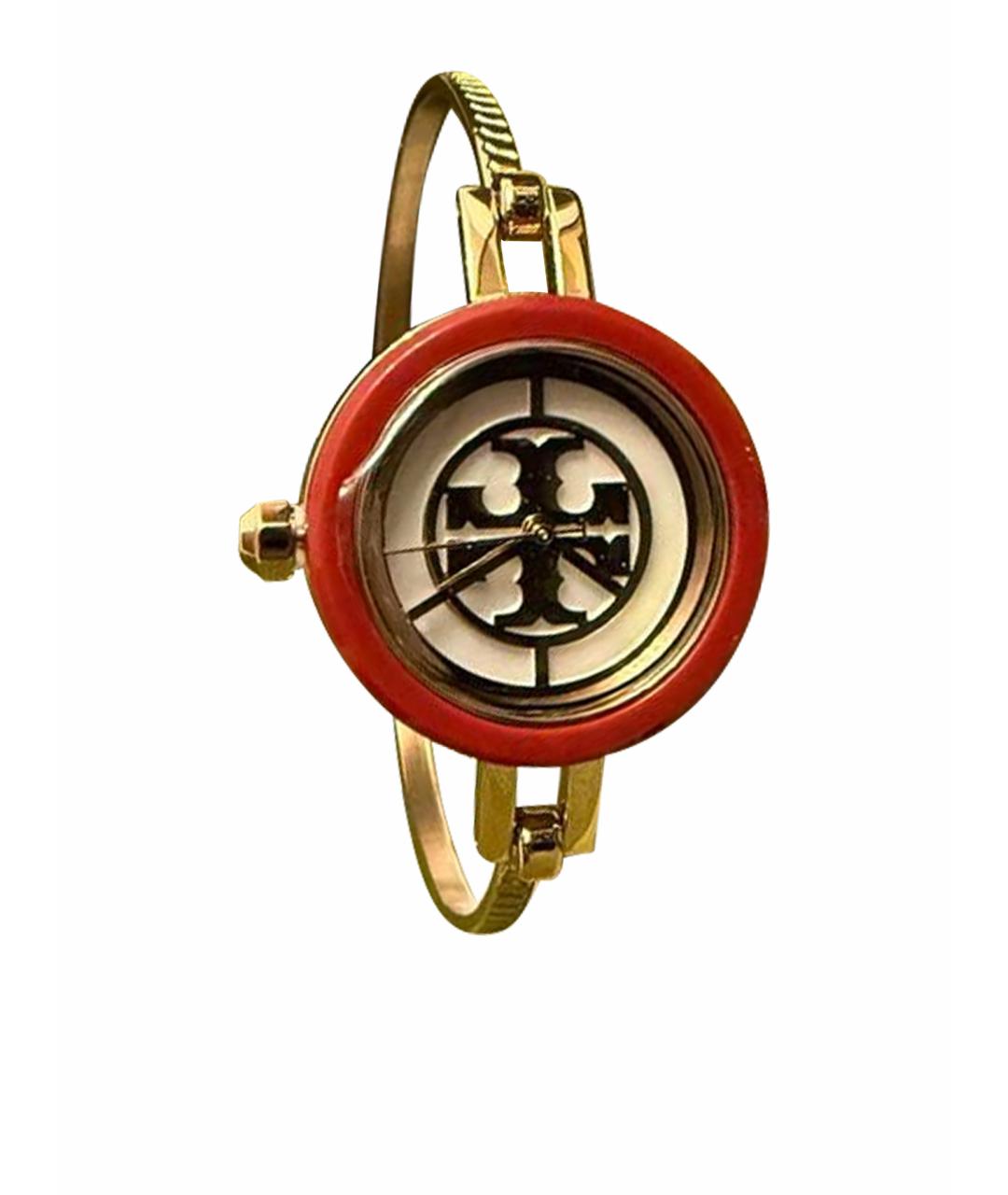 TORY BURCH Желтые стальные часы, фото 1