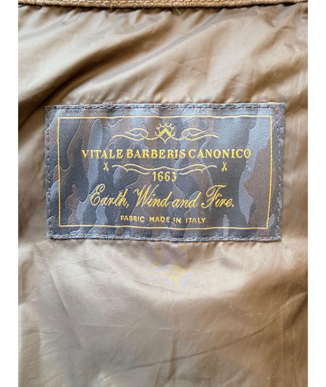 HETREGO Коричневый шерстяной пуховик, фото 6