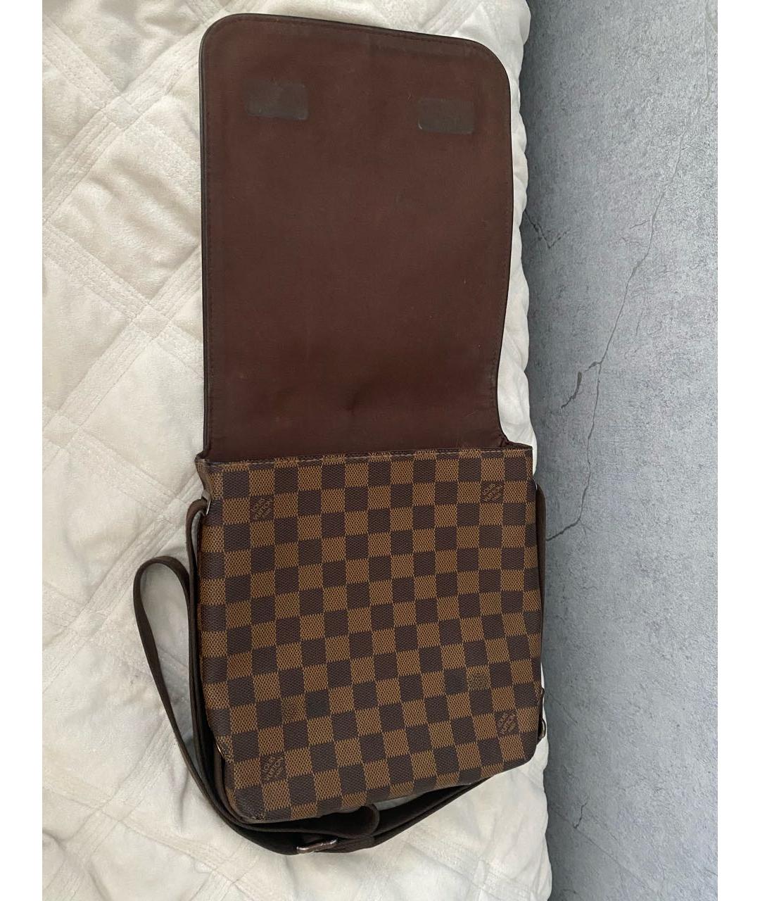 LOUIS VUITTON Коричневая сумка на плечо, фото 5