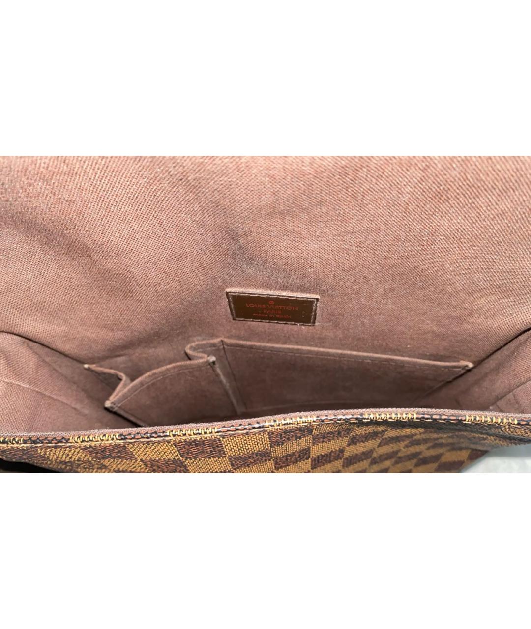 LOUIS VUITTON Коричневая сумка на плечо, фото 6