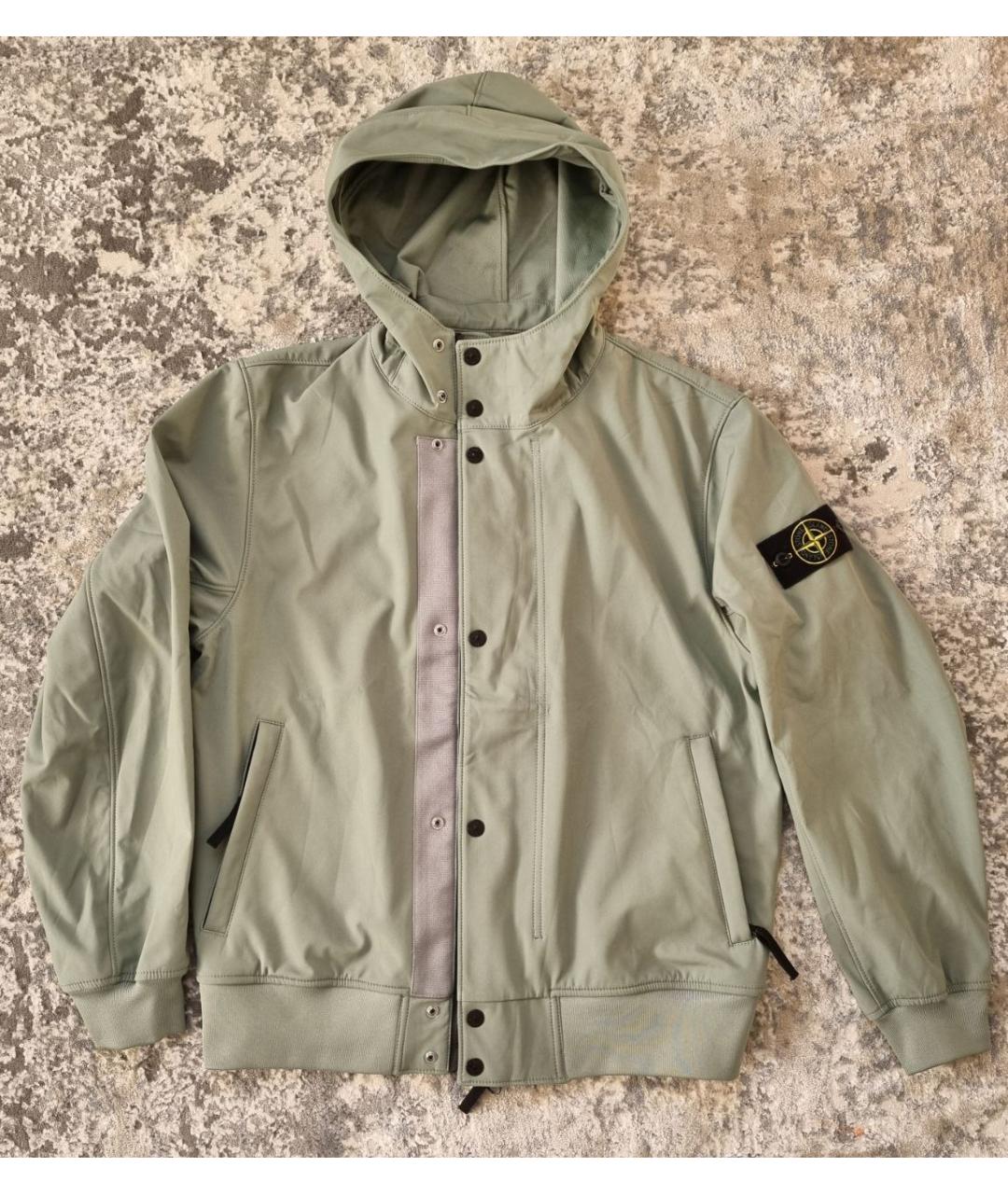 STONE ISLAND Зеленая куртка, фото 6