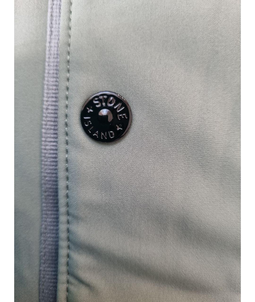 STONE ISLAND Зеленая куртка, фото 4