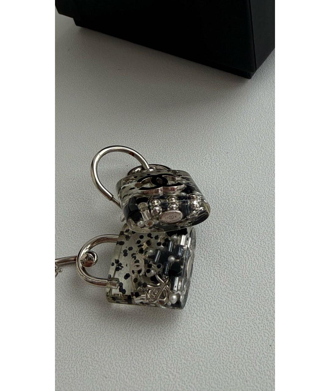 CHANEL Металлические серьги, фото 3