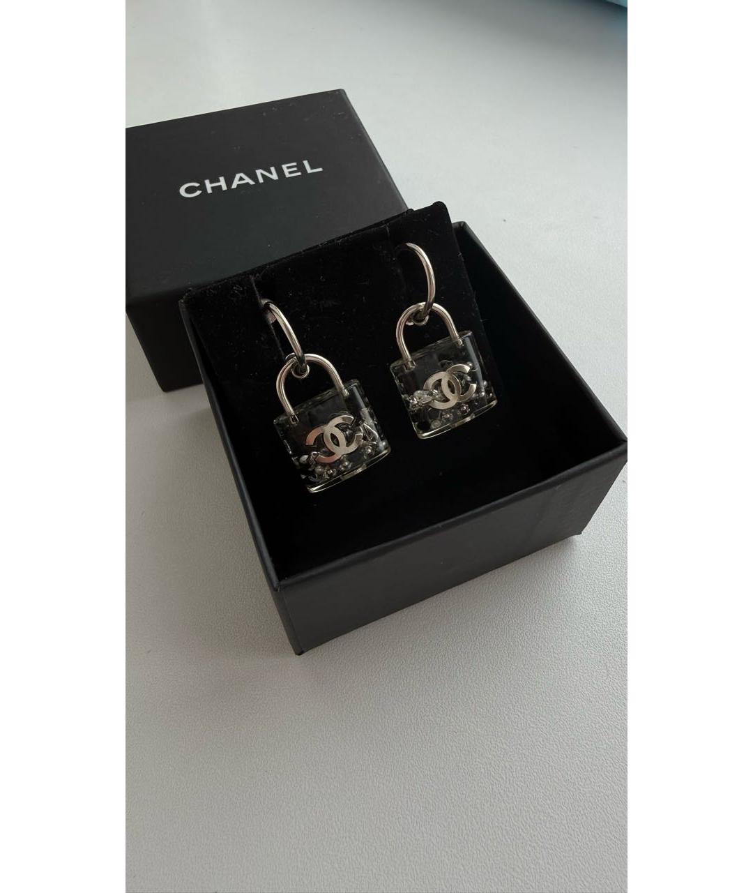 CHANEL Металлические серьги, фото 4