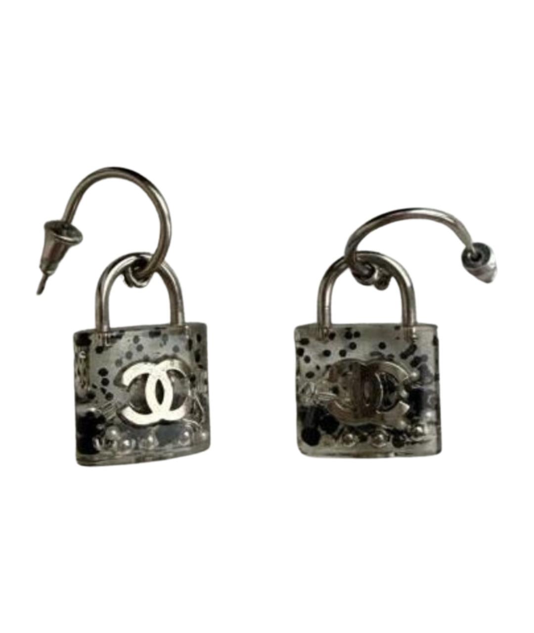 CHANEL Металлические серьги, фото 1