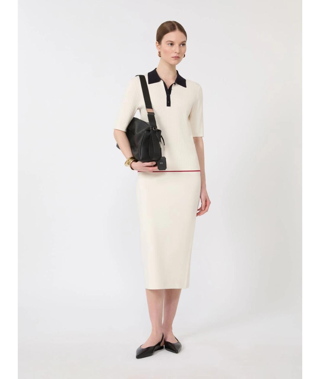 MAX MARA STUDIO Мульти вискозный джемпер / свитер, фото 2