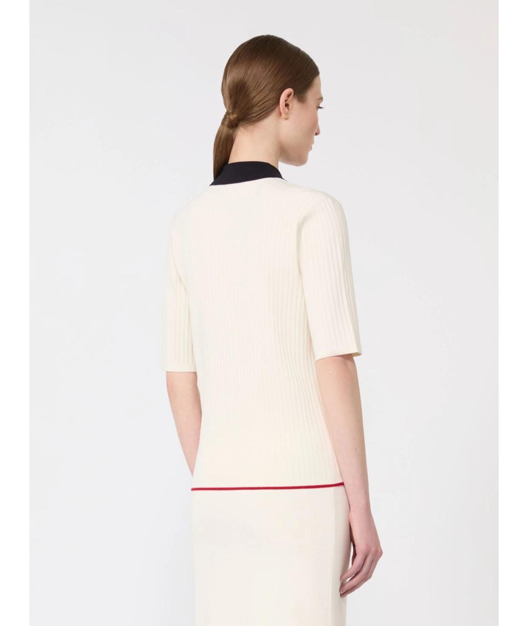 MAX MARA STUDIO Мульти вискозный джемпер / свитер, фото 4