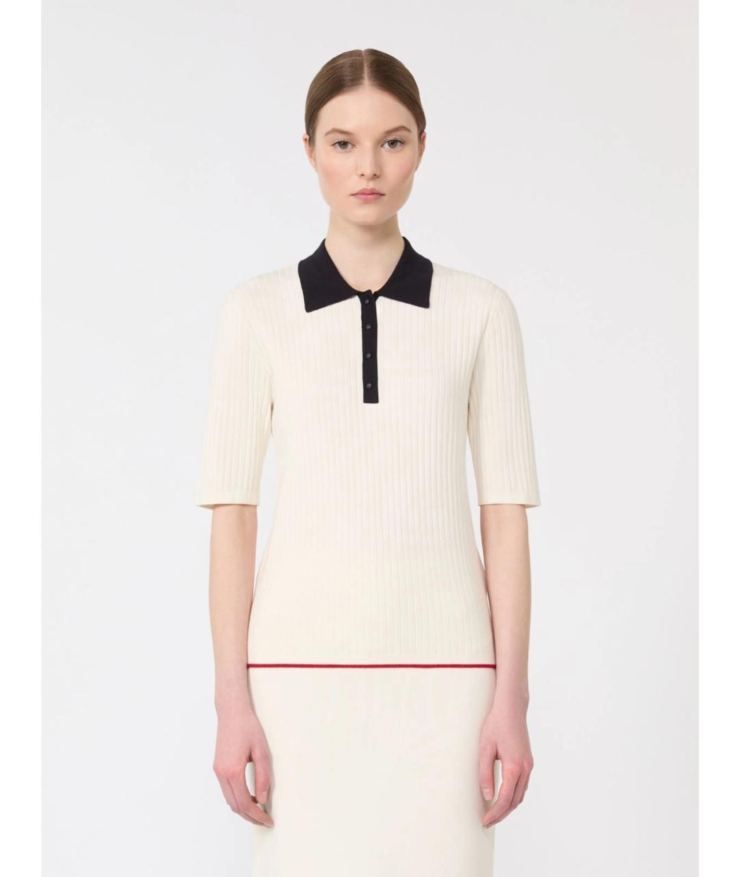 MAX MARA STUDIO Мульти вискозный джемпер / свитер, фото 3