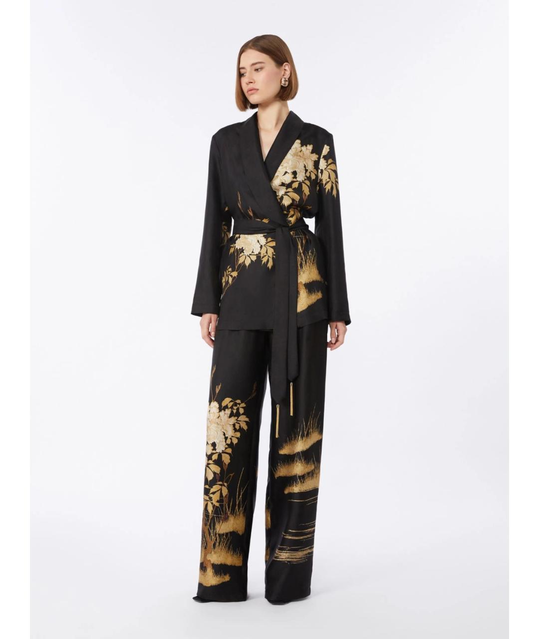 MAX MARA STUDIO Мульти шелковая туника, фото 2