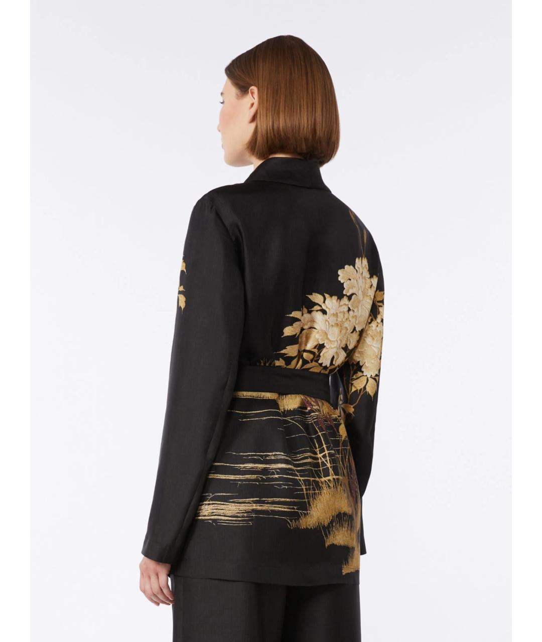 MAX MARA STUDIO Мульти шелковая туника, фото 4