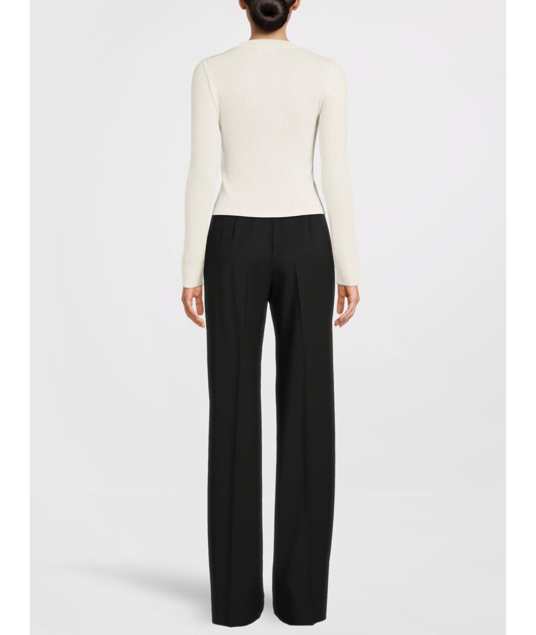 MAX MARA STUDIO Белый шерстяной джемпер / свитер, фото 4