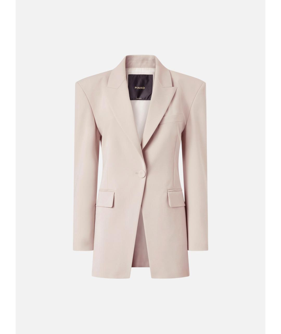 PINKO Серый хлопковый жакет/пиджак, фото 3