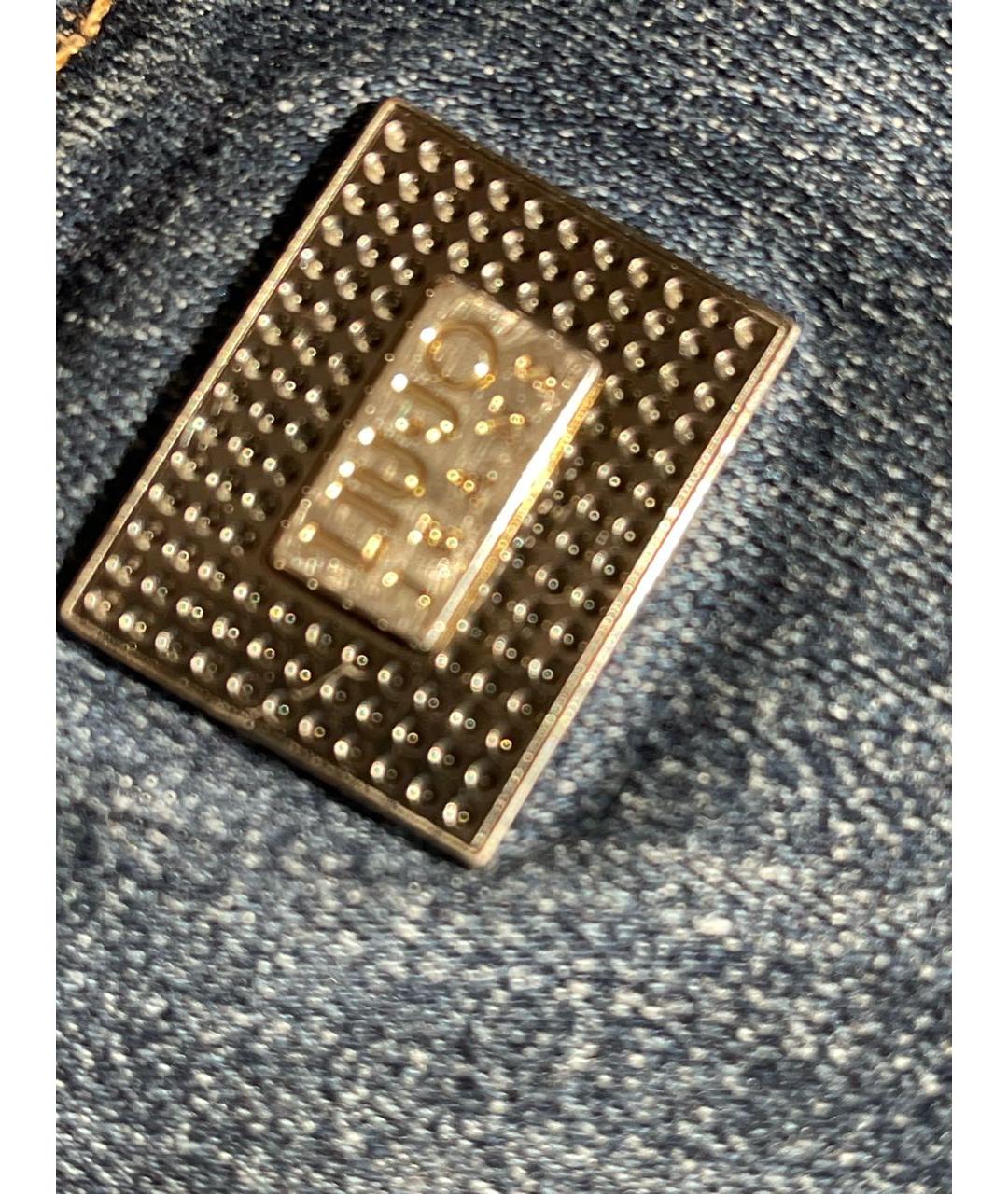 LIU JO Синие хлопковые джинсы слим, фото 7