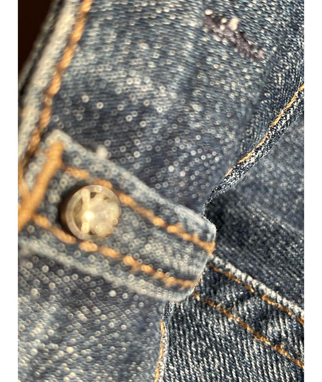 LIU JO Синие хлопковые джинсы слим, фото 6