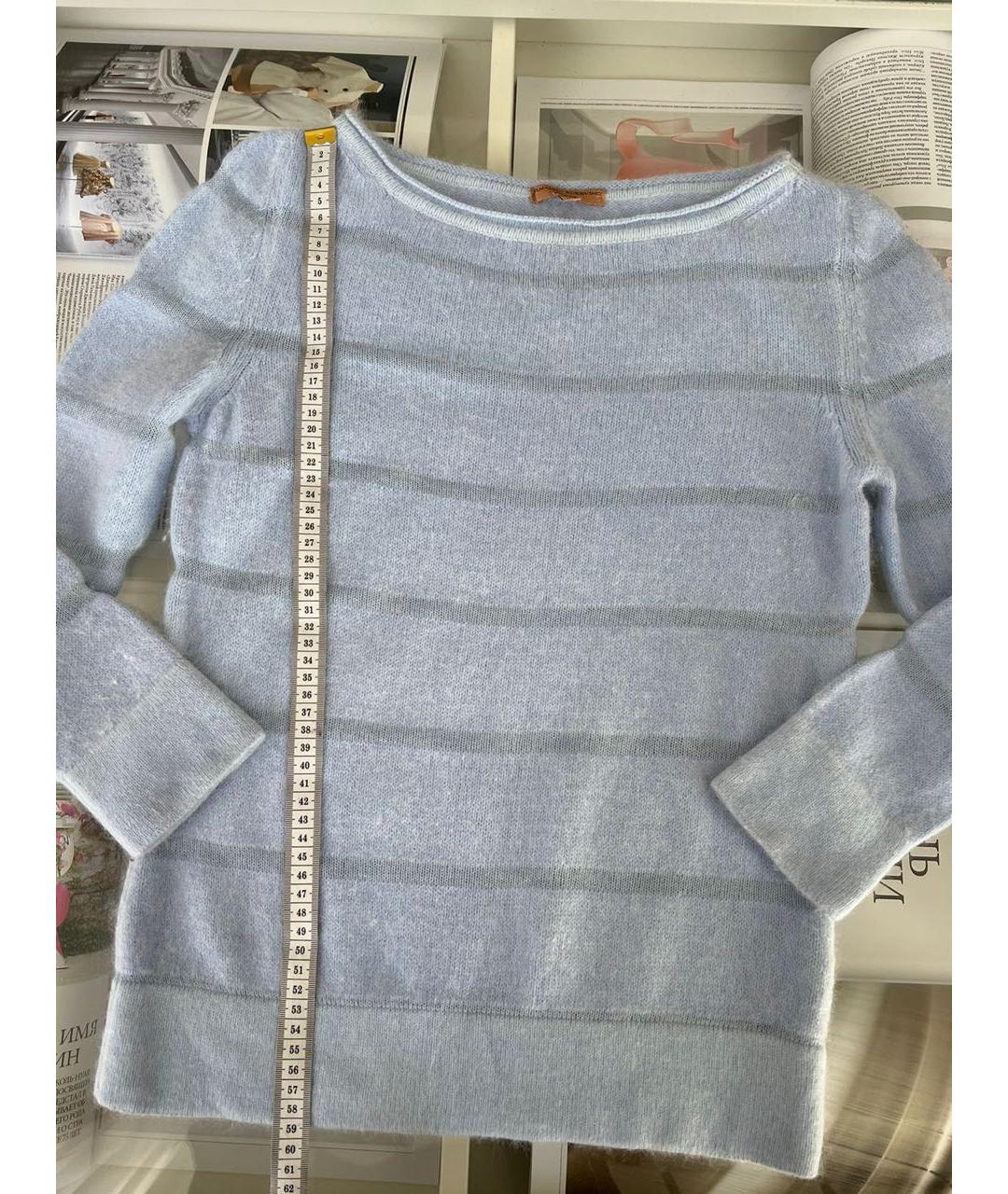 ERMANNO SCERVINO Голубой джемпер / свитер, фото 8