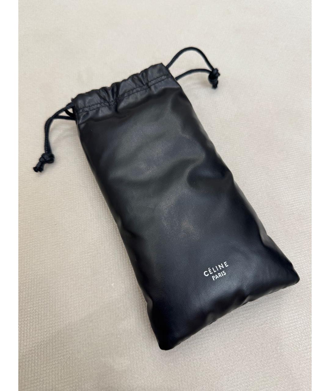 CELINE Золотые пластиковые солнцезащитные очки, фото 5