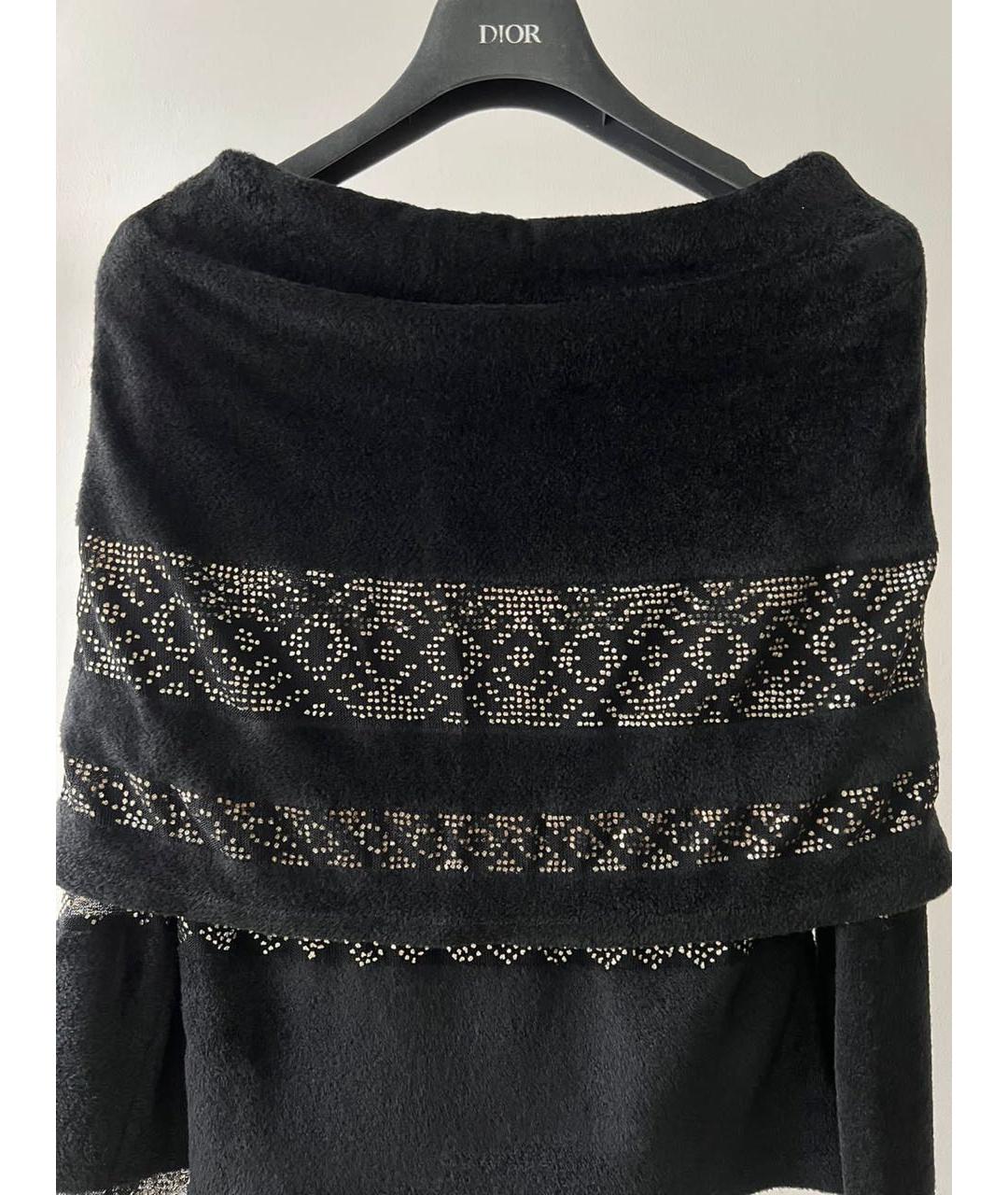 CHRISTIAN DIOR Черный джемпер / свитер, фото 3