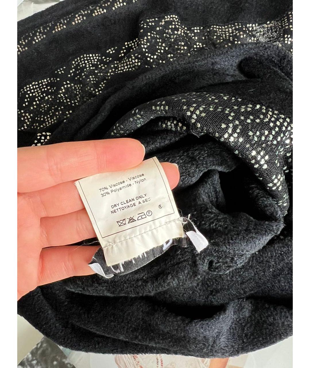 CHRISTIAN DIOR Черный джемпер / свитер, фото 5