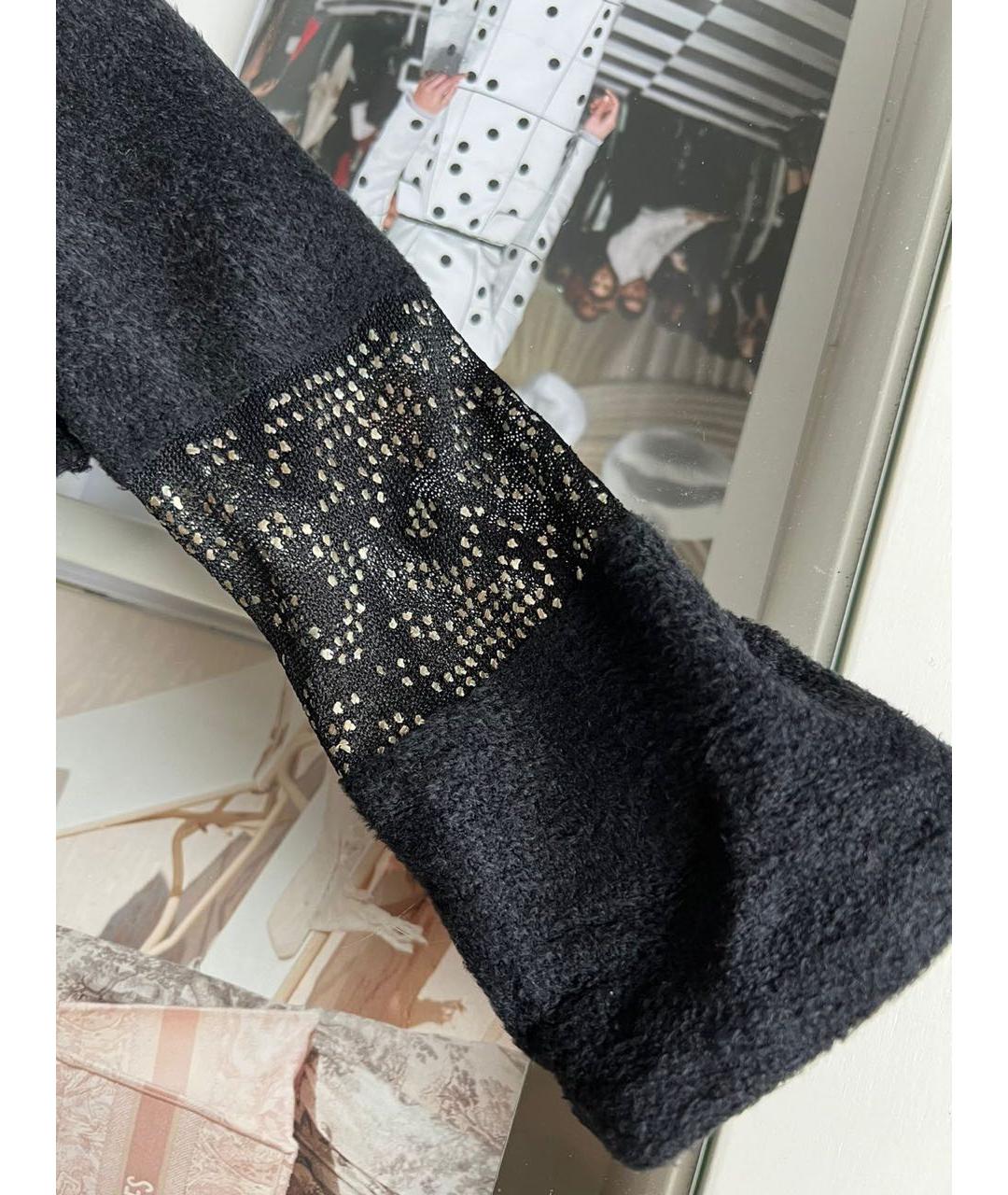 CHRISTIAN DIOR Черный джемпер / свитер, фото 7