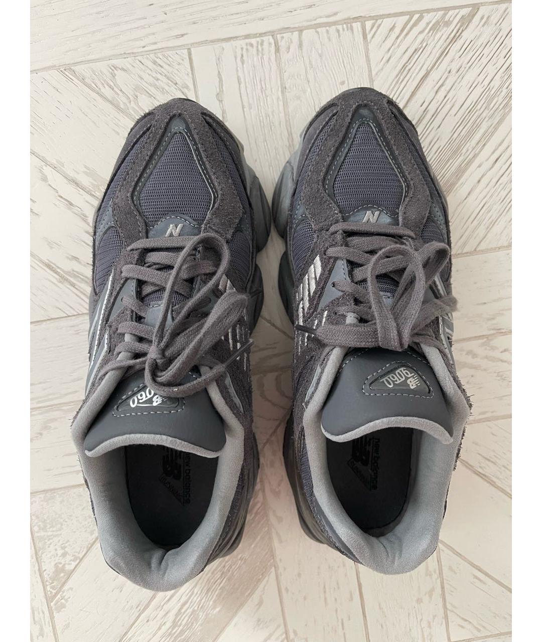 NEW BALANCE Антрацитовые замшевые кроссовки, фото 2