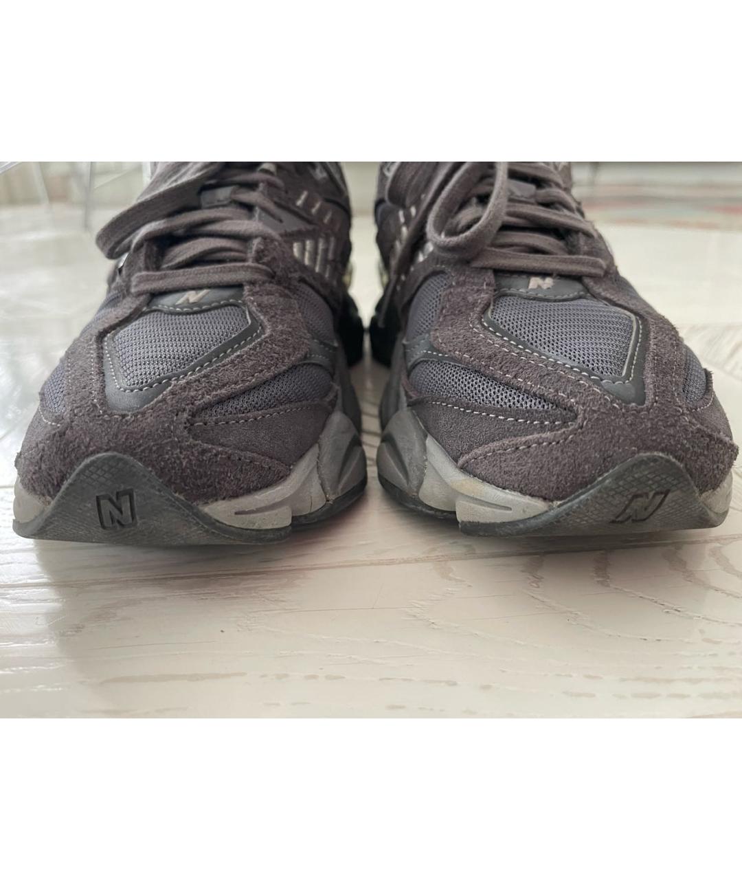 NEW BALANCE Антрацитовые замшевые кроссовки, фото 3