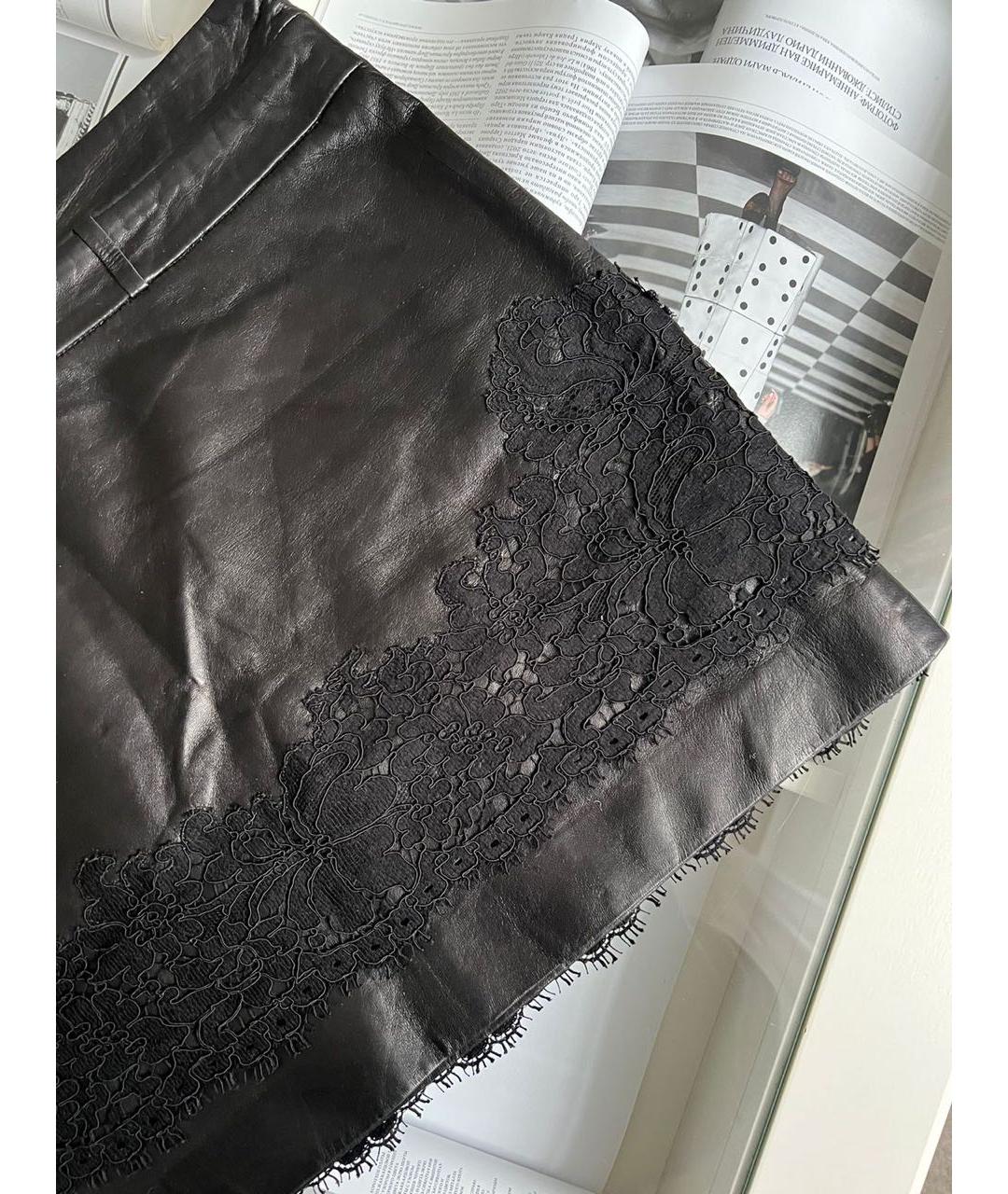 GIVENCHY Черная юбка мини, фото 4