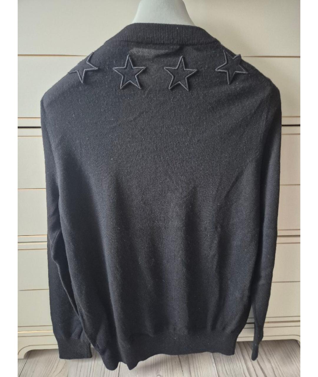 GIVENCHY Черный шерстяной джемпер / свитер, фото 2