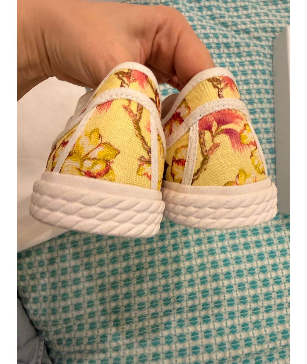 ZIMMERMANN Мульти текстильные кеды, фото 6