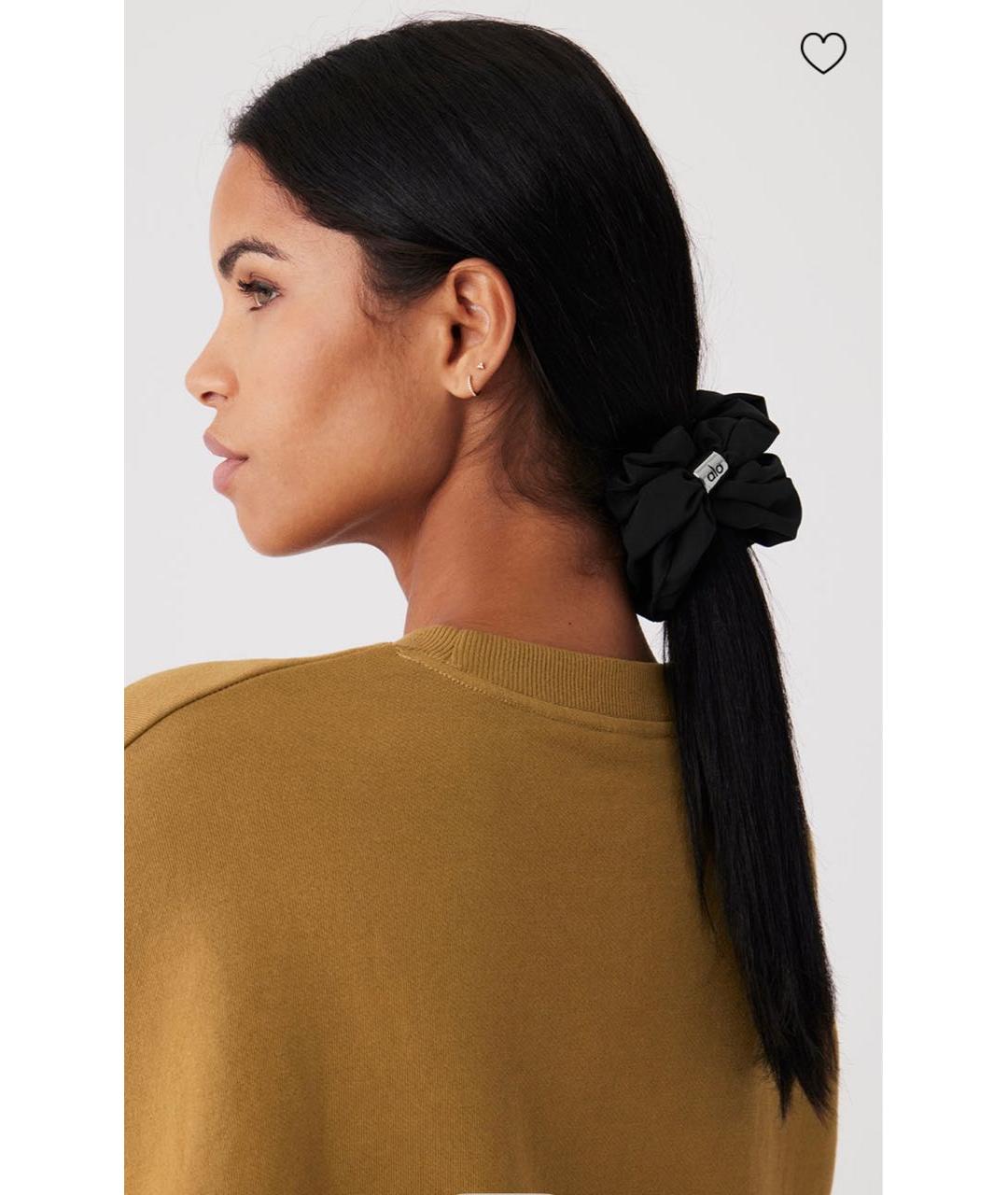 ALO YOGA Черная резинка, фото 2