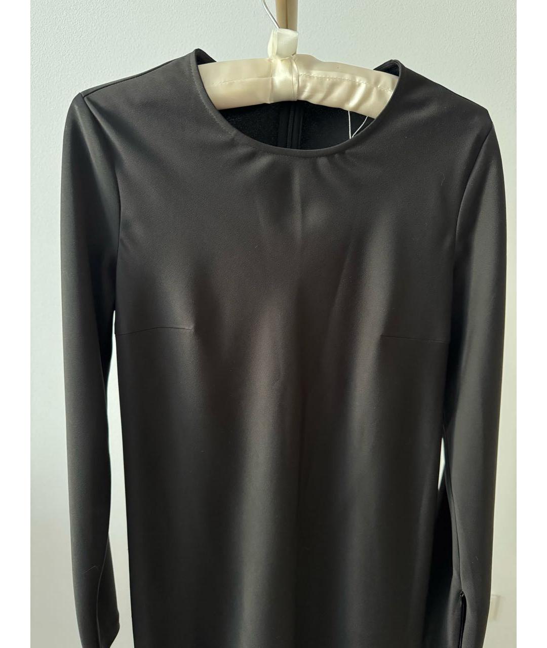 12 STOREEZ Черное полиэстеровое коктейльное платье, фото 2